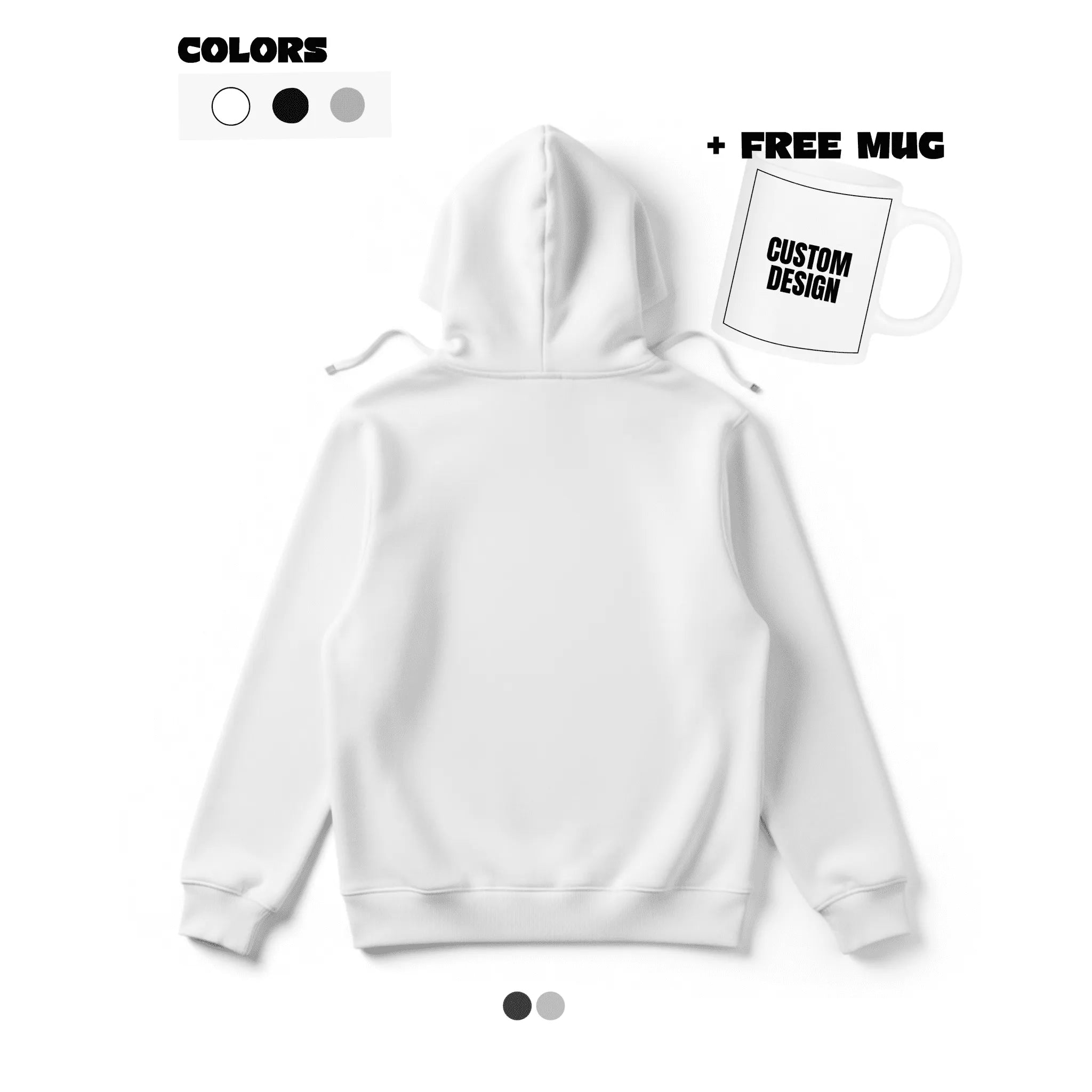 Premium hoodie met hondenportret – Print My Pet Just Groom Me