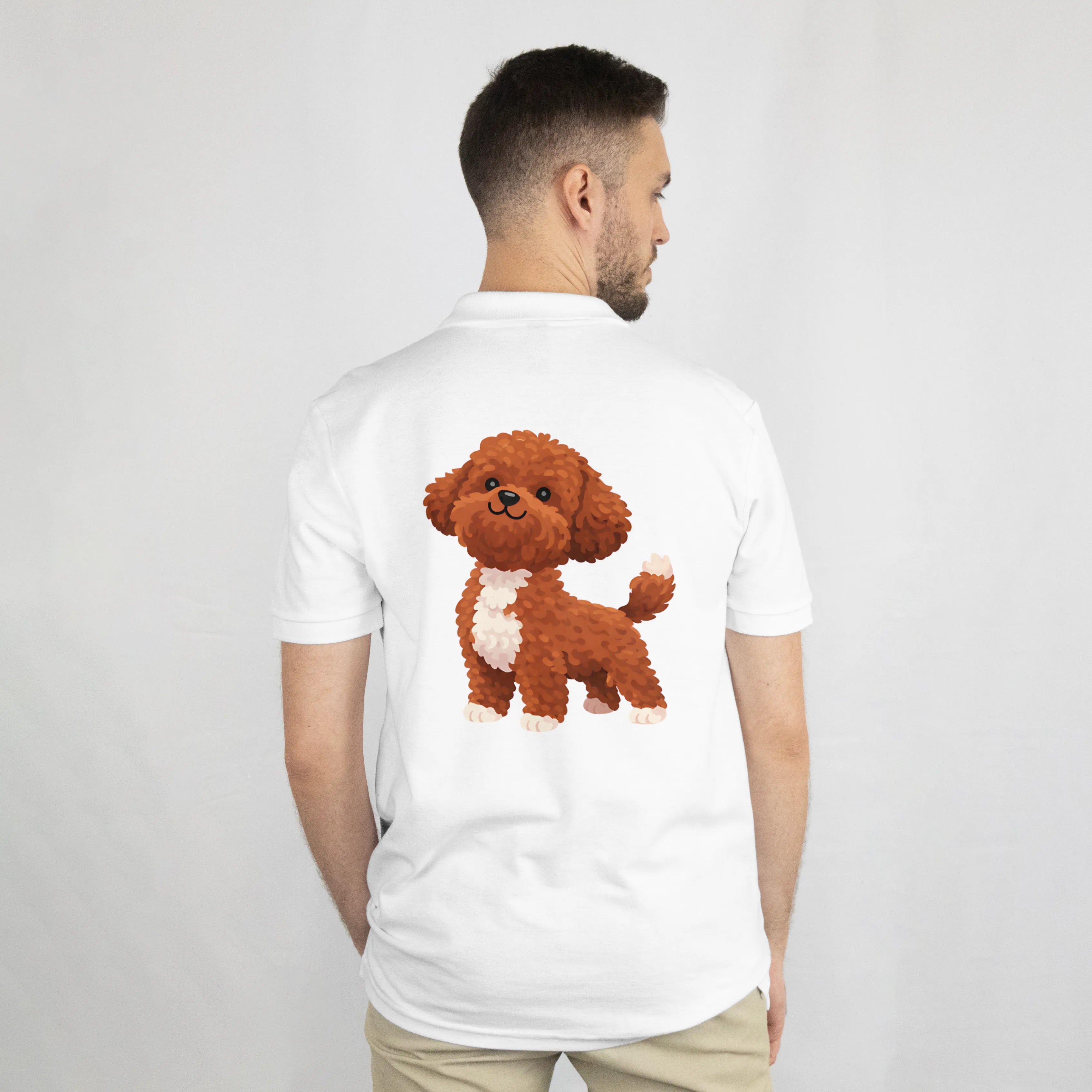Print My Pet polo detail – Just Groom Me