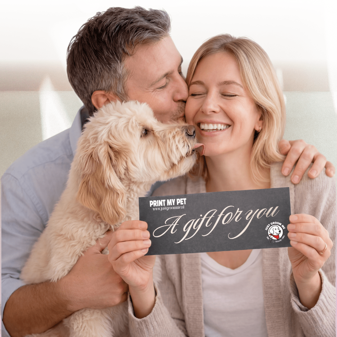 Print My Pet cadeaubon voor hondenliefhebbers – Just Groom Me