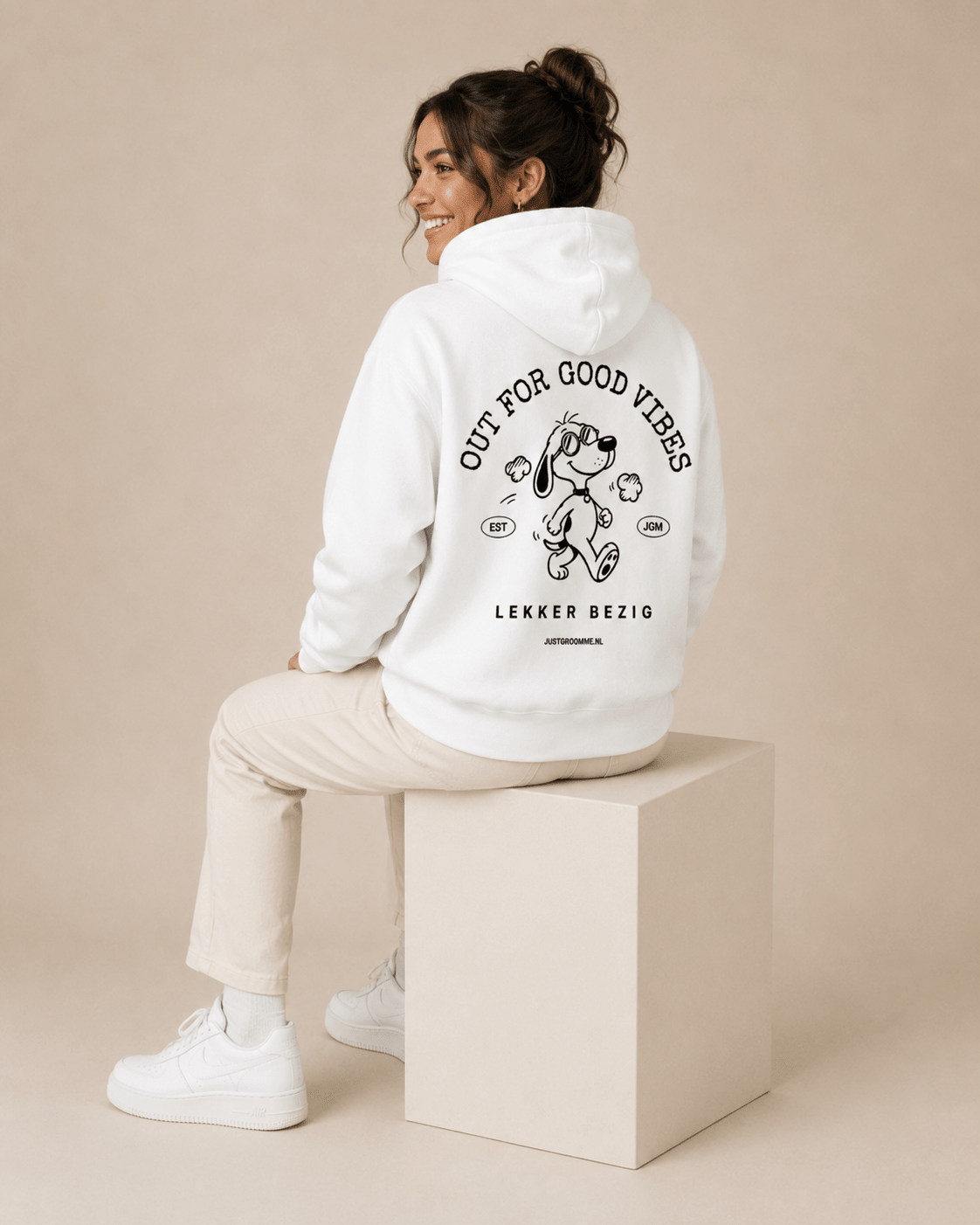 Out for Good Vibes JGM premium hoodie — Alphen aan den Rijn